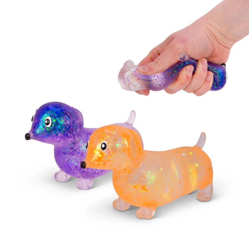 Toys N Tuck:Scrunchems Sugar Sausage Dog,Tobar