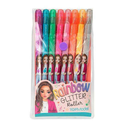 Toys N Tuck:Depesche Top Model Rainbow Glitter Gel Set,Top Model