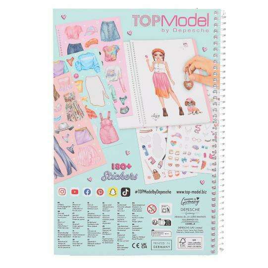 Toys N Tuck:Depesche Top Model Large Dress Me Up Lexy & Janet,Top Model