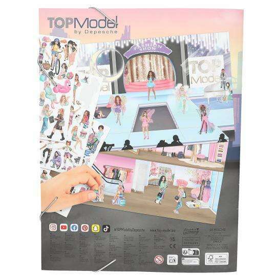 Toys N Tuck:Depesche Top Model Stickerworld Great Parties,Top Model