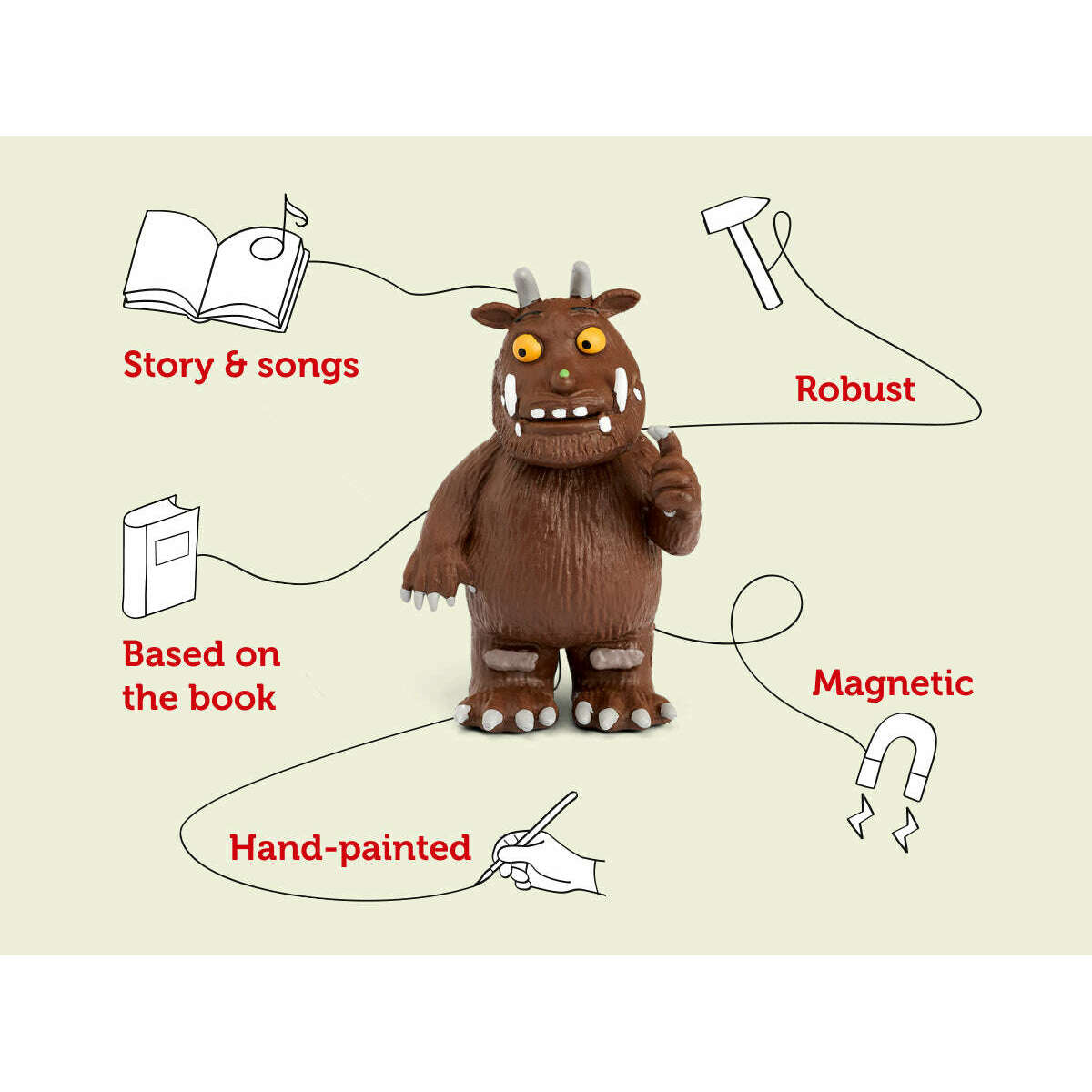 Toys N Tuck:Tonies Audio Character The Gruffalo,Tonies