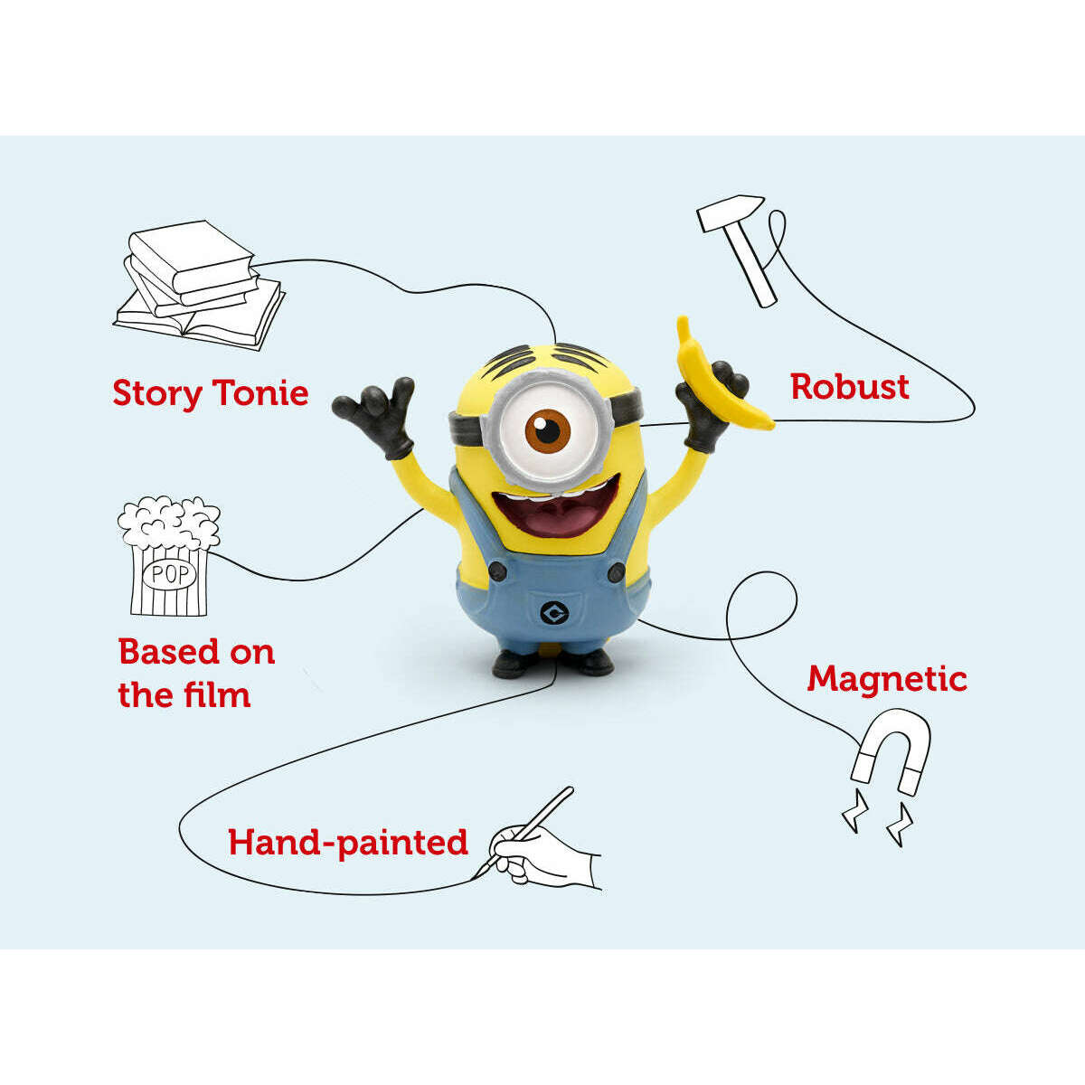 Toys N Tuck:Tonies Audio Character Despicable Me The Junior Novel,Tonies