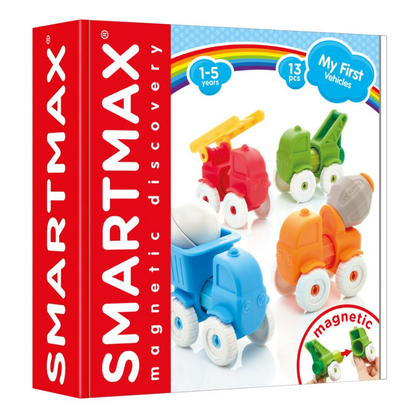 Toys N Tuck:Smartmax My First Vehicles Magnetic Set,Smartmax