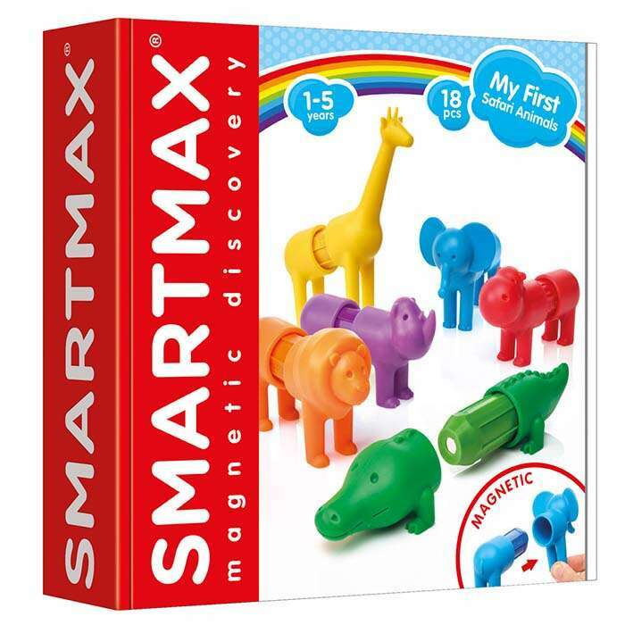 Toys N Tuck:Smartmax My First Safari Animals Magnetic Set,Smartmax