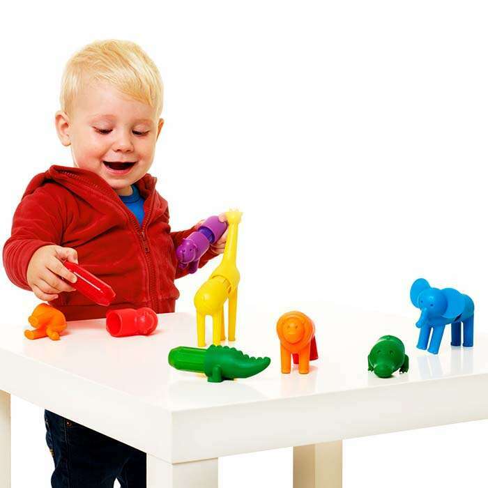 Toys N Tuck:Smartmax My First Safari Animals Magnetic Set,Smartmax