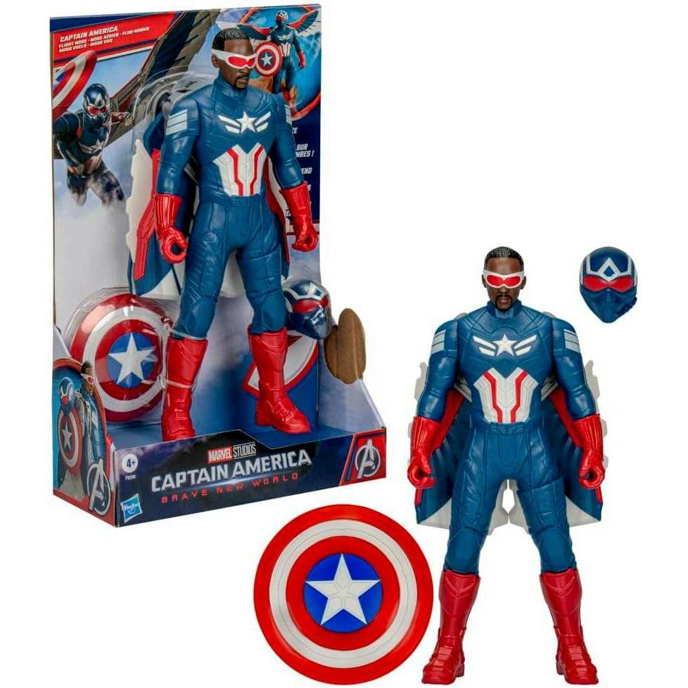 Toys N Tuck:Marvel Captain America: Brave New World Captain America Flight Mode,Marvel