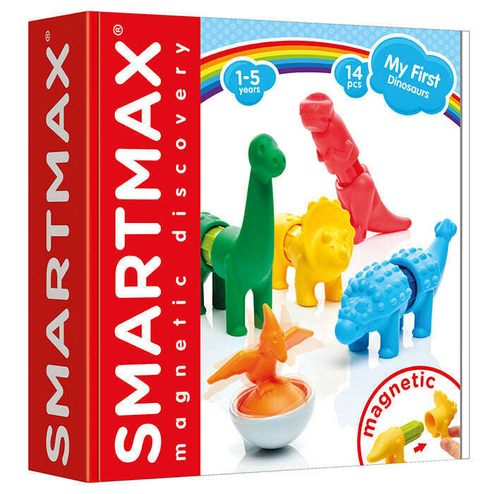 Toys N Tuck:Smartmax My First Dinosaurs Magnetic Set,Smartmax