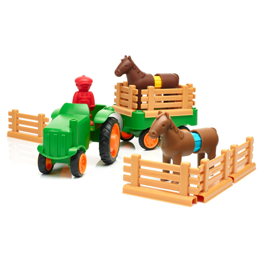 Toys N Tuck:Smartmax My First Tractor Set Magnetic Set,Smartmax