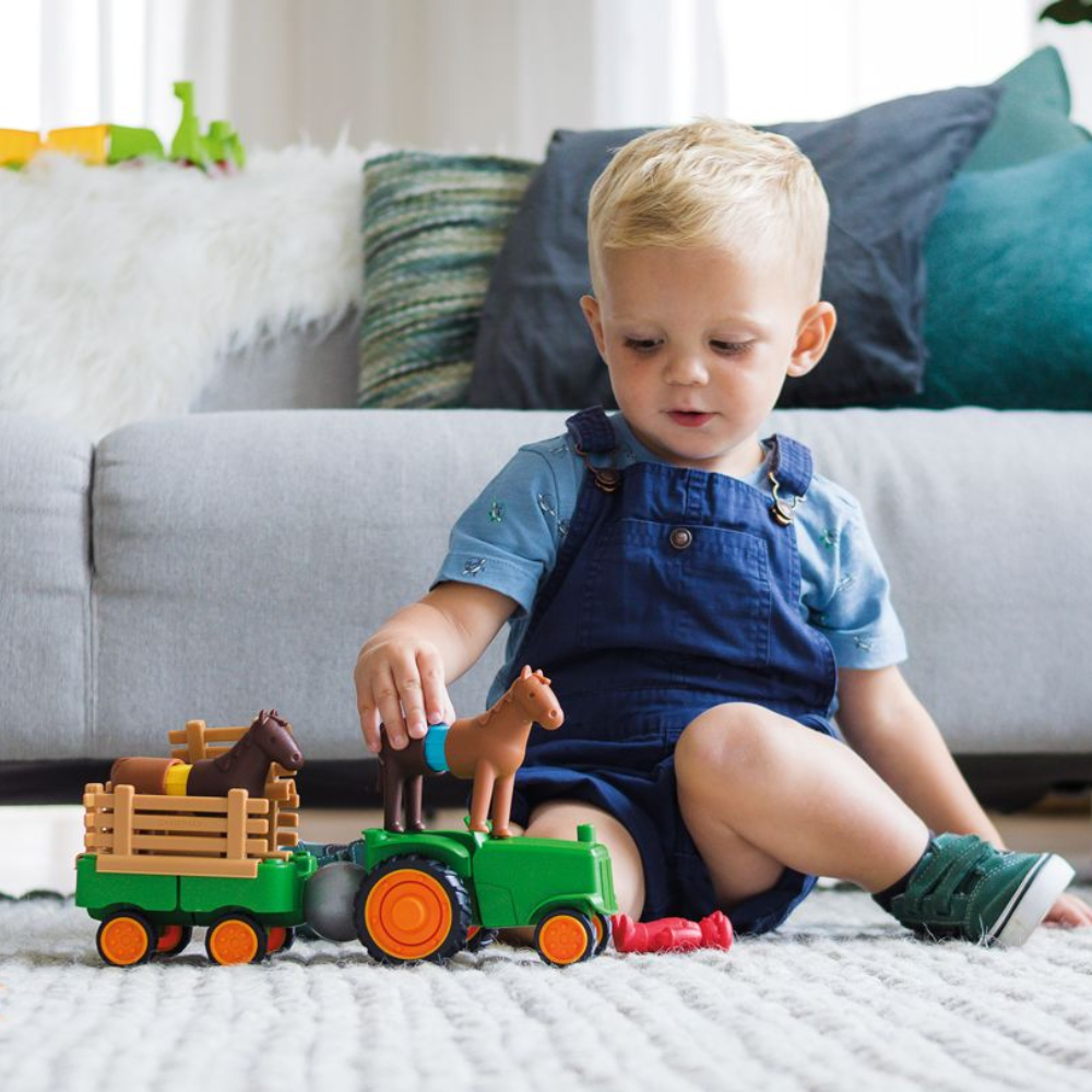 Toys N Tuck:Smartmax My First Tractor Set Magnetic Set,Smartmax