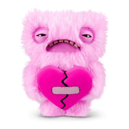 Toys N Tuck:Fuggler Love Fug Wide Eyed Weirdo Funny Ugly Monster Plush Pink,Fuggler