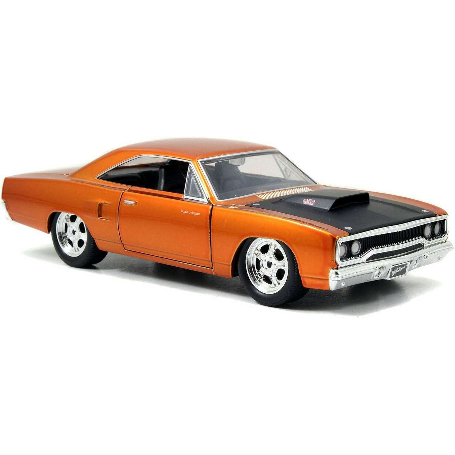 Toys N Tuck:Jada Fast & Furious 1:24 Die Cast Dom's Plymouth Road Runner,Fast