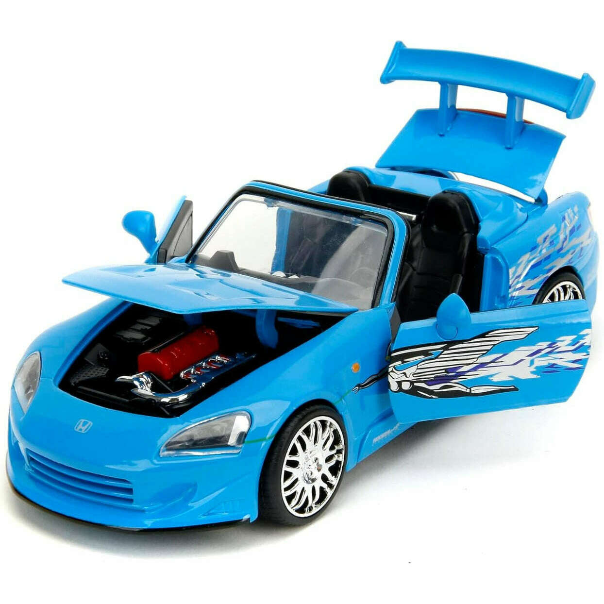 Toys N Tuck:Jada Fast & Furious 1:24 Die Cast 2001 Honda S2000,Fast