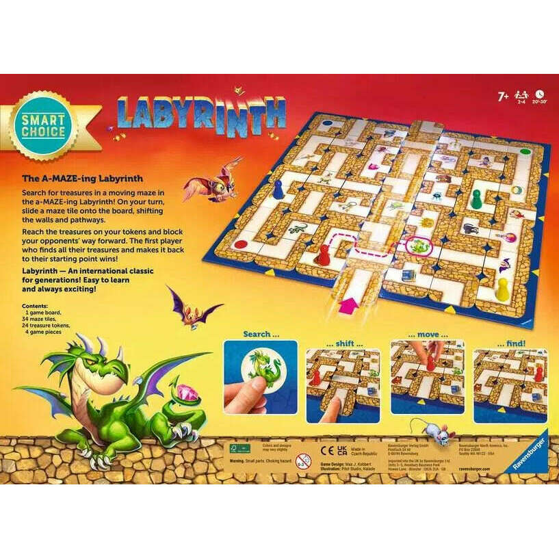 Toys N Tuck:Labyrinth Strategy Board Game [Smart Choice],Ravensburger