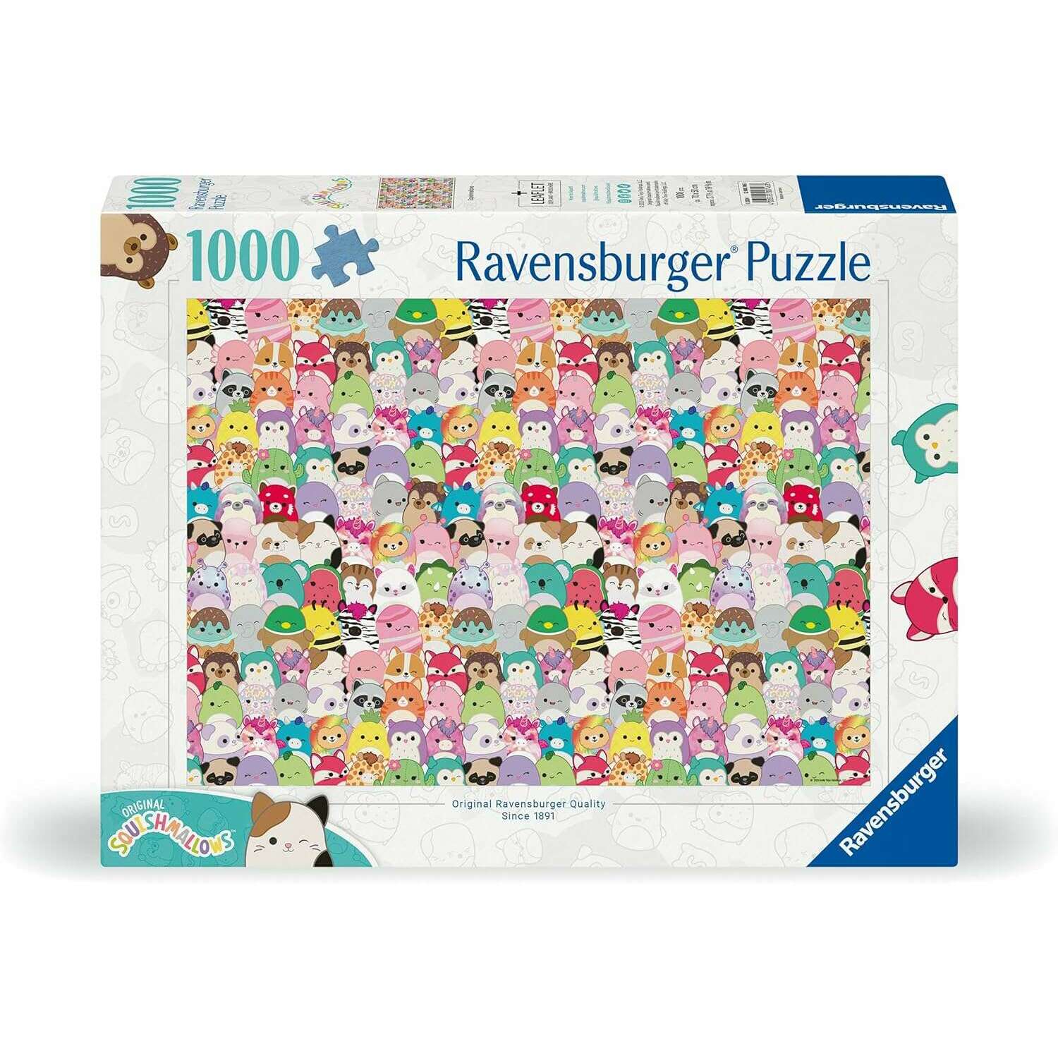 Toys N Tuck:Ravensburger 1000pc Puzzle Squishmallows Challenge,Ravensburger