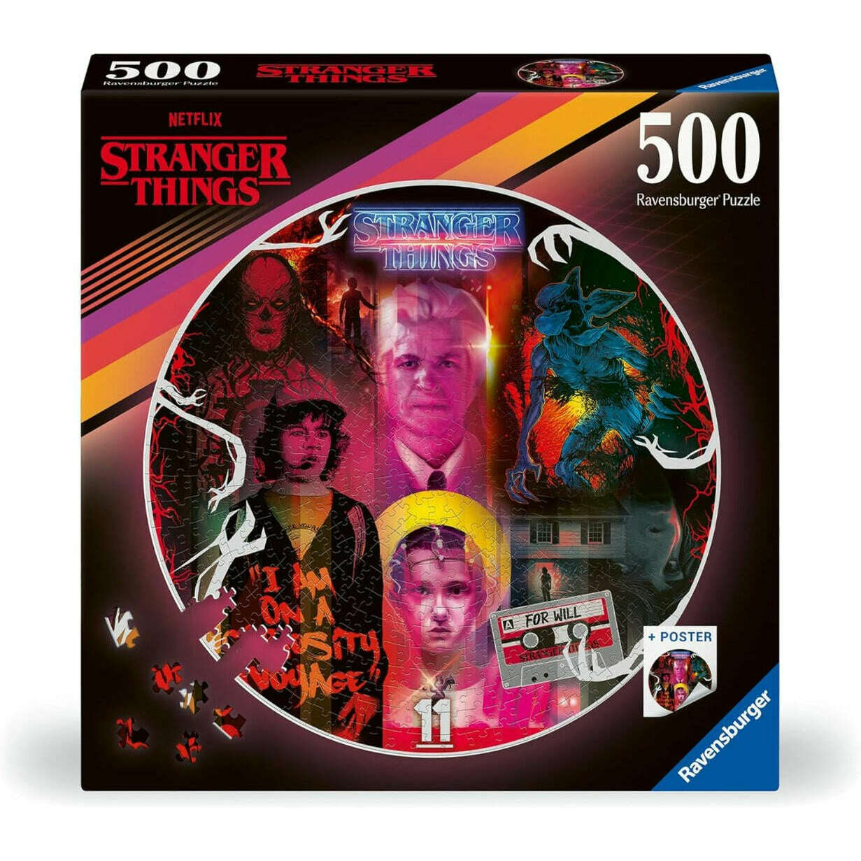 Toys N Tuck:Ravensburger 500pc Puzzle Stranger Things,Ravensburger