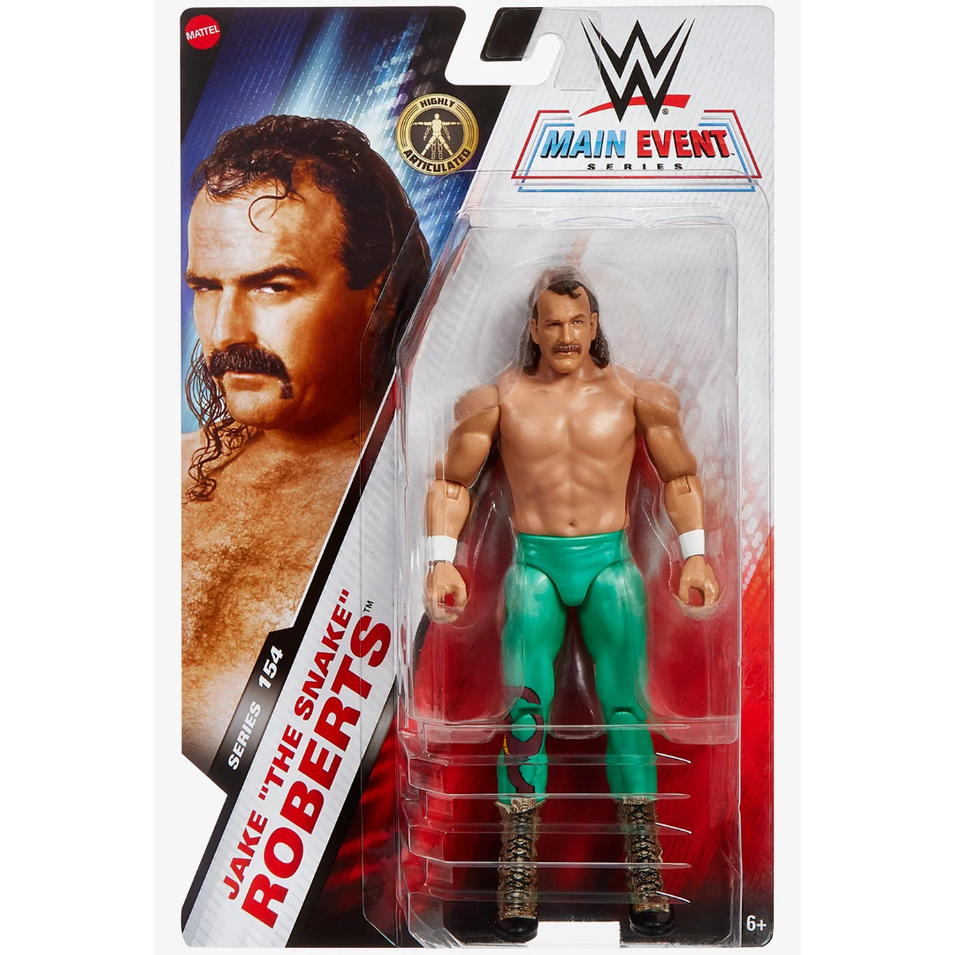 Toys N Tuck:WWE Action Figure - Series #154 - Jake The Snake Roberts,WWE