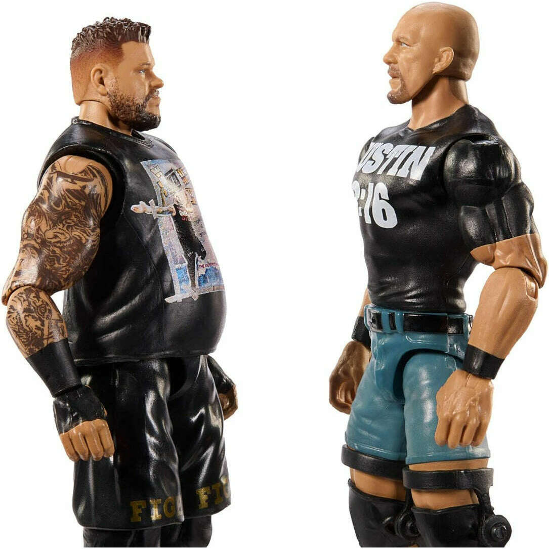 Toys N Tuck:WWE Action Figure - Main Event Showdown Series #20 - Kevin Owens VS Stone Cold Steve Austin,WWE