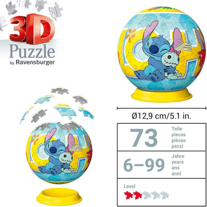 Toys N Tuck:Ravensburger 73pc 3D Puzzle Ball Stitch,Ravensburger