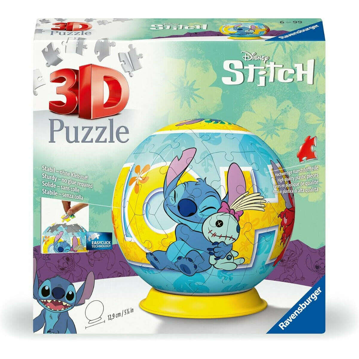 Toys N Tuck:Ravensburger 73pc 3D Puzzle Ball Stitch,Ravensburger