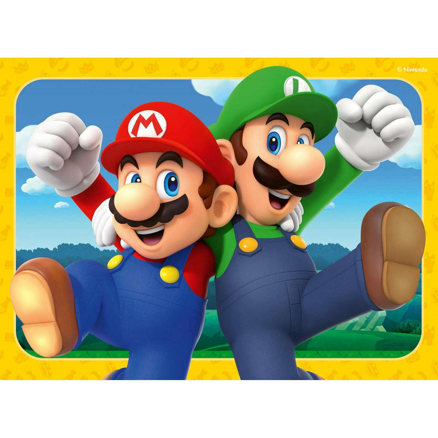 Toys N Tuck:Ravensburger 4 in a Box Puzzles Super Mario,Ravensburger