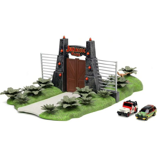 Toys N Tuck:Jurassic Park Nano Scene Jurassic Park Gate,Jurassic Park