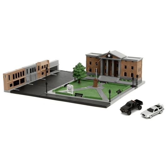 Toys N Tuck:Back To The Future Nano Scene Hill Valley Courthouse,Back To The Future