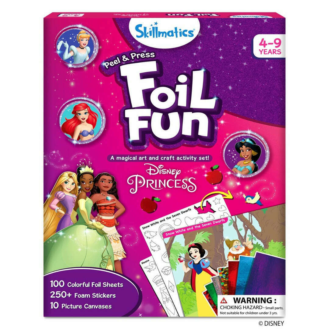 Toys N Tuck:Skillmatics Foil Fun - Disney Princess,Skillmatics