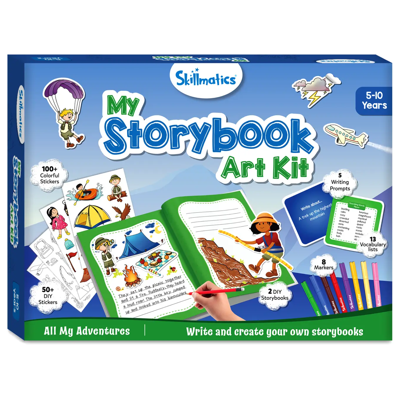 Toys N Tuck:Skillmatics My Storybook Art Kit - All My Adventures,Skillmatics