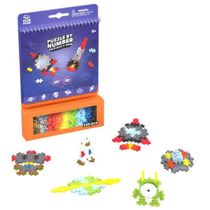 Toys N Tuck:Plus Plus 125 PCS Activity Pad Space,Plus Plus