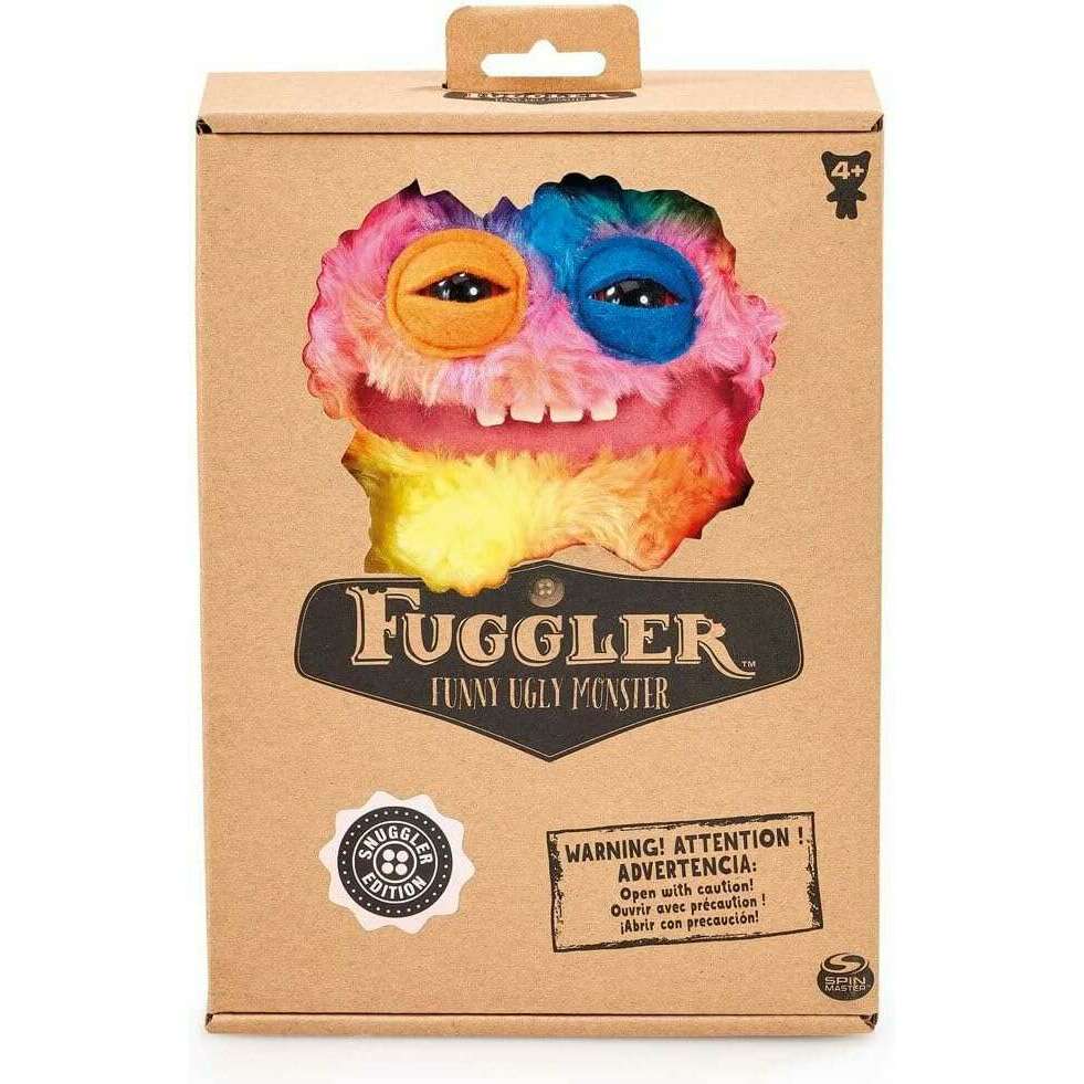 Toys N Tuck:Fuggler Snuggler Edition Grin Grin Multi-coloured swirl Plush,Fuggler