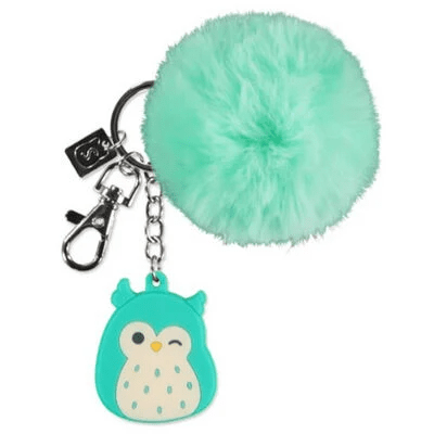 Toys N Tuck:Squishmallows Pom Pom Fluffy Keyring,Squishmallows