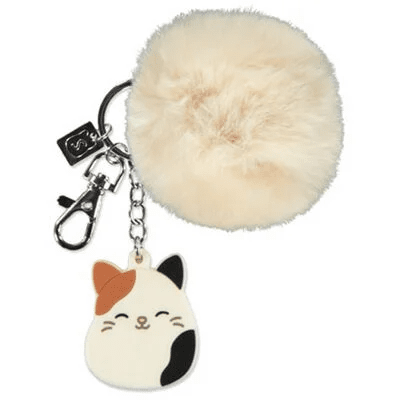 Toys N Tuck:Squishmallows Pom Pom Fluffy Keyring,Squishmallows