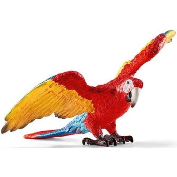 Toys N Tuck:Schleich 14737 Wild Life Macaw,Schleich