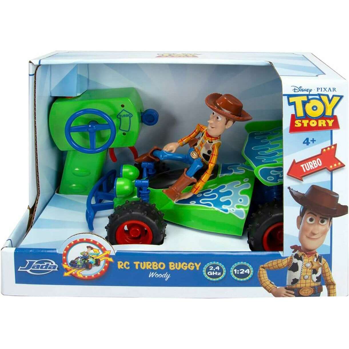 Toys N Tuck:Toy Story R/C 1:24 RC Turbo Buggy Woody,Toy Story