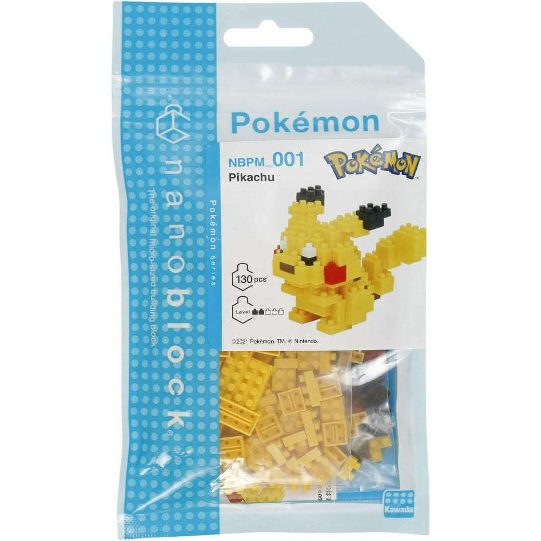 Toys N Tuck:Nanoblock Constructible Figure Pokemon Pikachu,Pokemon