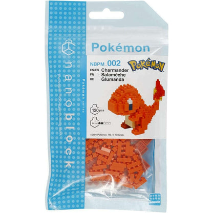 Toys N Tuck:Nanoblock Constructible Figure Pokemon Charmander,Pokemon