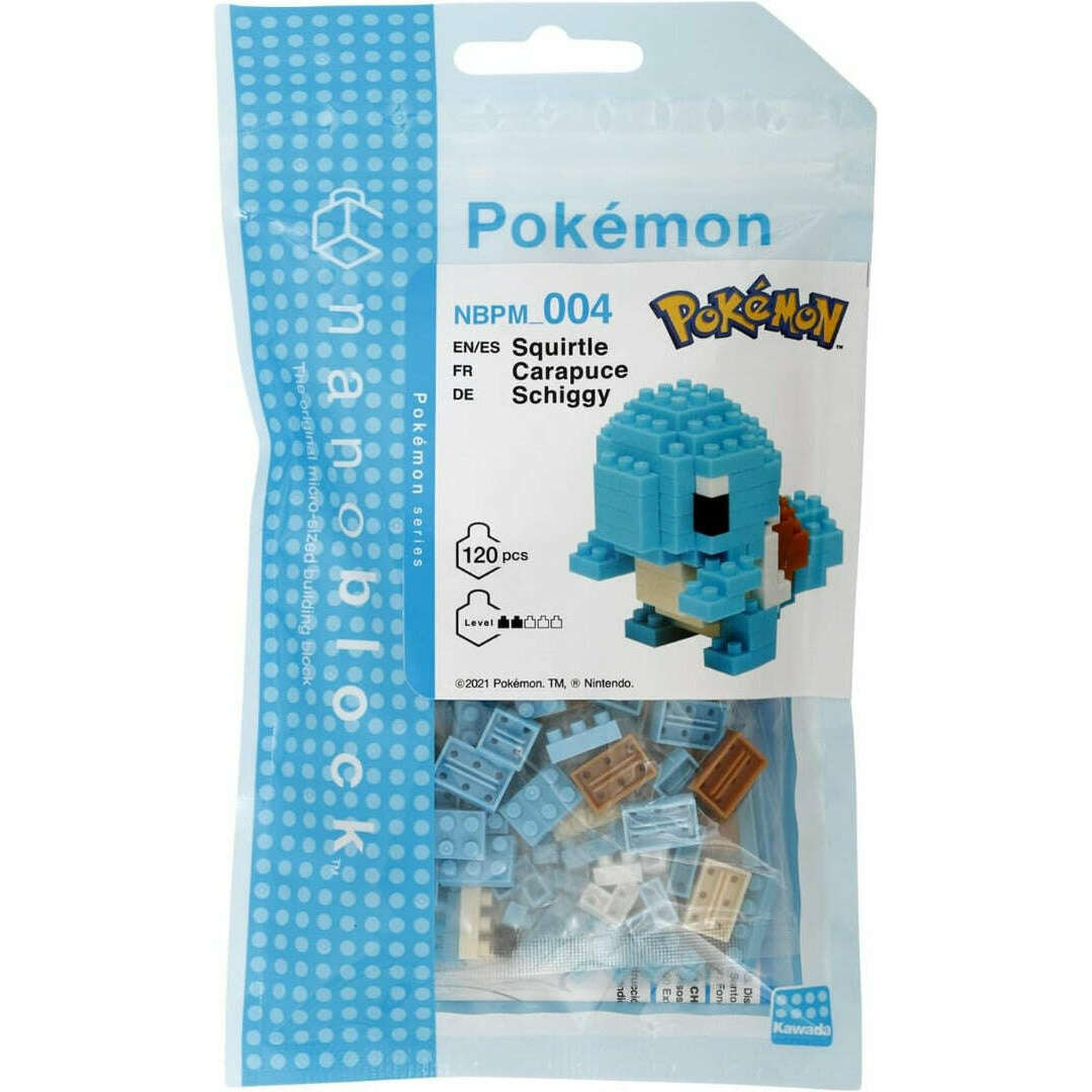 Toys N Tuck:Nanoblock Constructible Figure Pokemon Squirtle,Pokemon