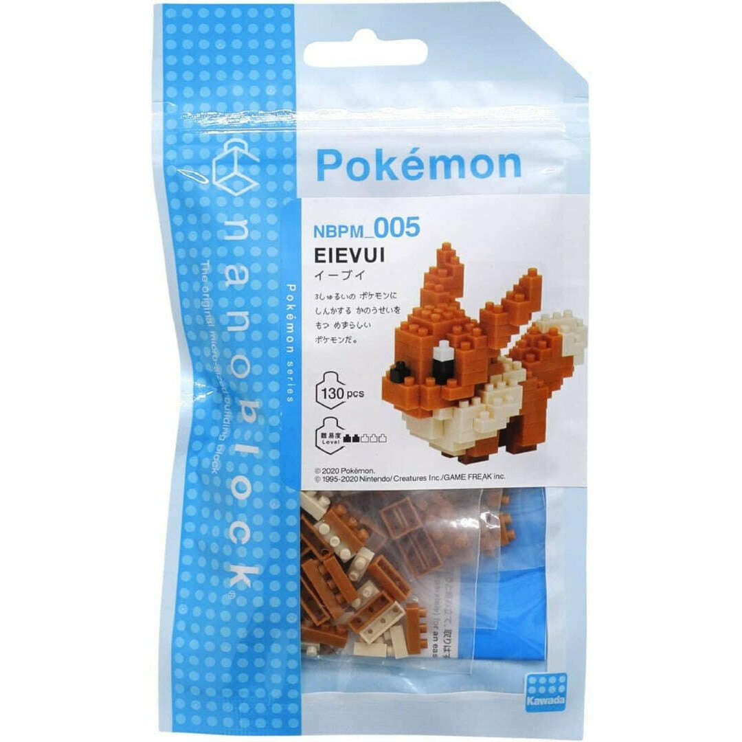 Toys N Tuck:Nanoblock Constructible Figure Pokemon Eevee,Pokemon