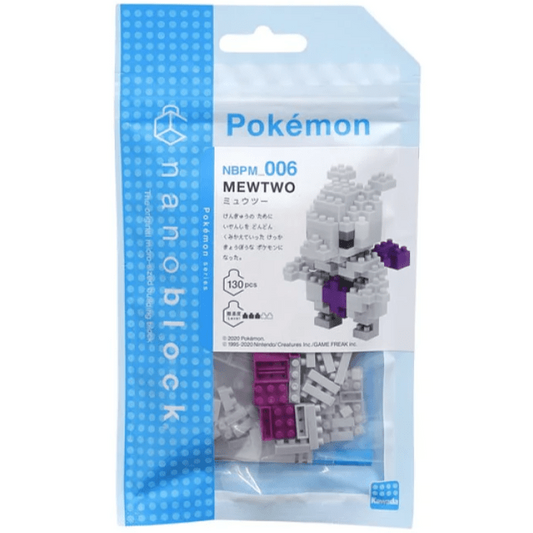 Toys N Tuck:Nanoblock Constructible Figure Pokemon Mewtwo,Pokemon