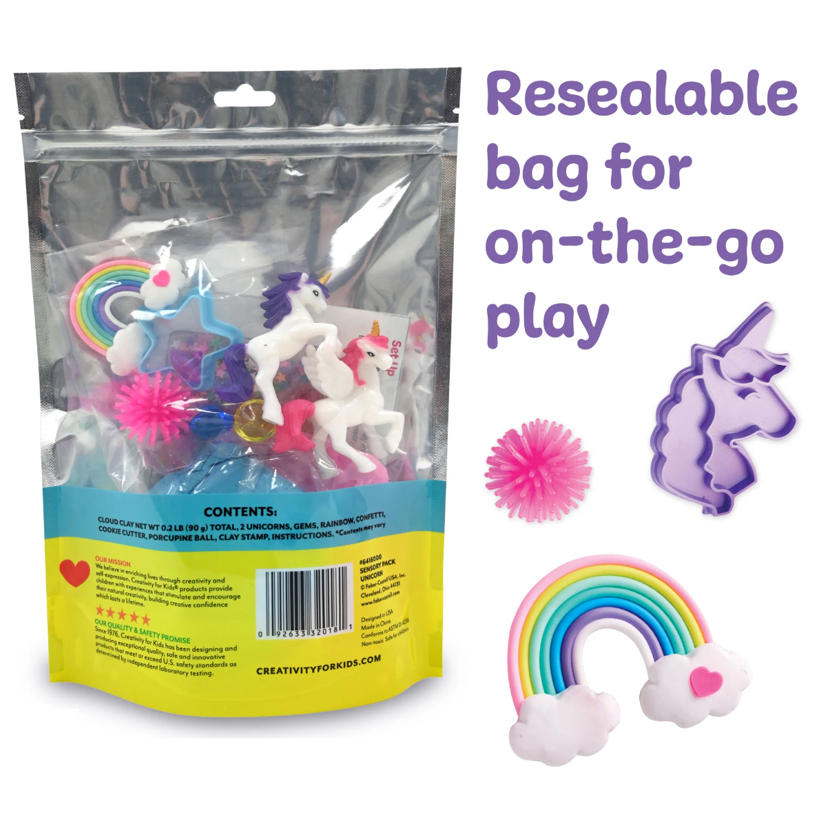 Toys N Tuck:Creativity For Kids Sensory Pack Unicorn,Creativity For Kids