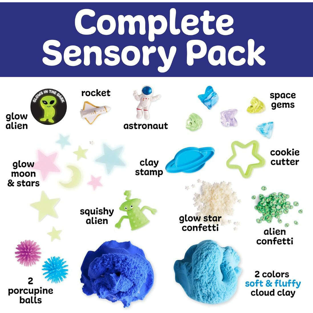 Toys N Tuck:Creativity For Kids Sensory Pack Outer Space,Creativity For Kids