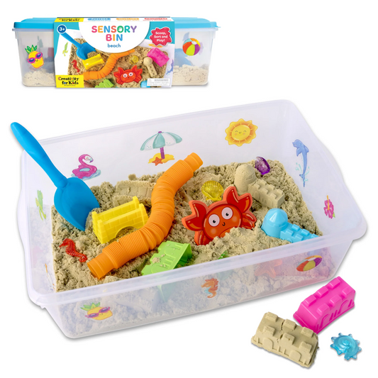 Toys N Tuck:Creativity For Kids Sensory Bin Beach,Creativity For Kids