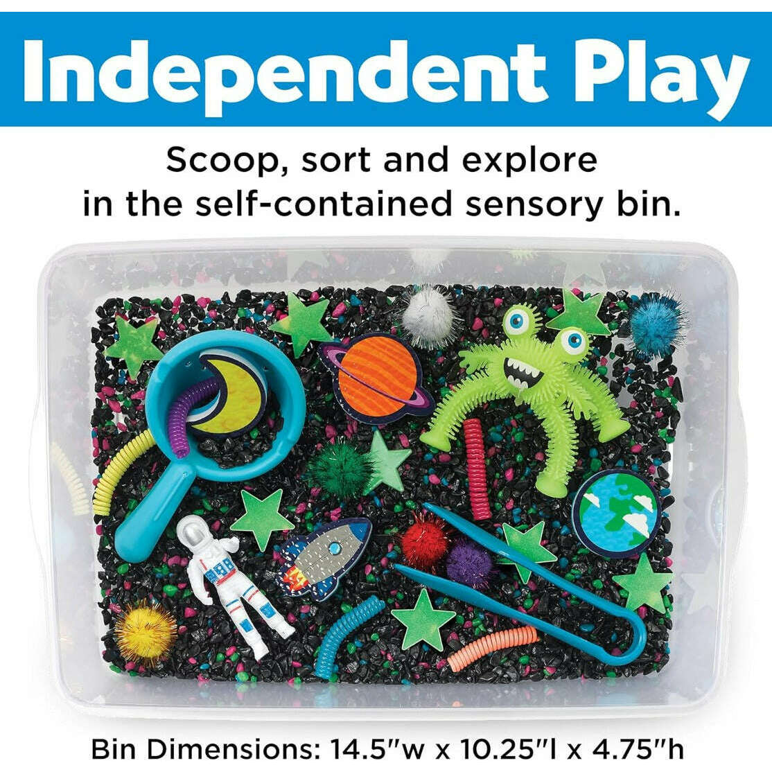 Toys N Tuck:Creativity For Kids Sensory Bin Outer Space,Creativity For Kids