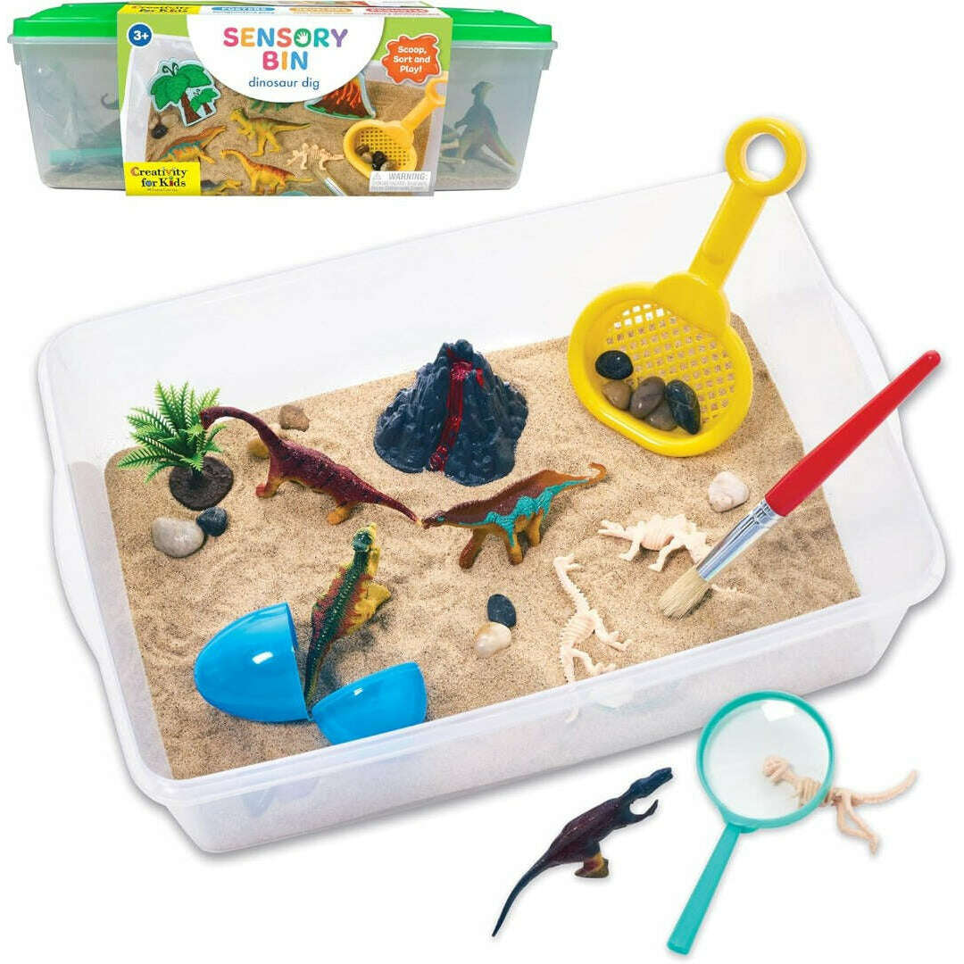 Toys N Tuck:Creativity For Kids Sensory Bin Dinosaur Dig,Creativity For Kids