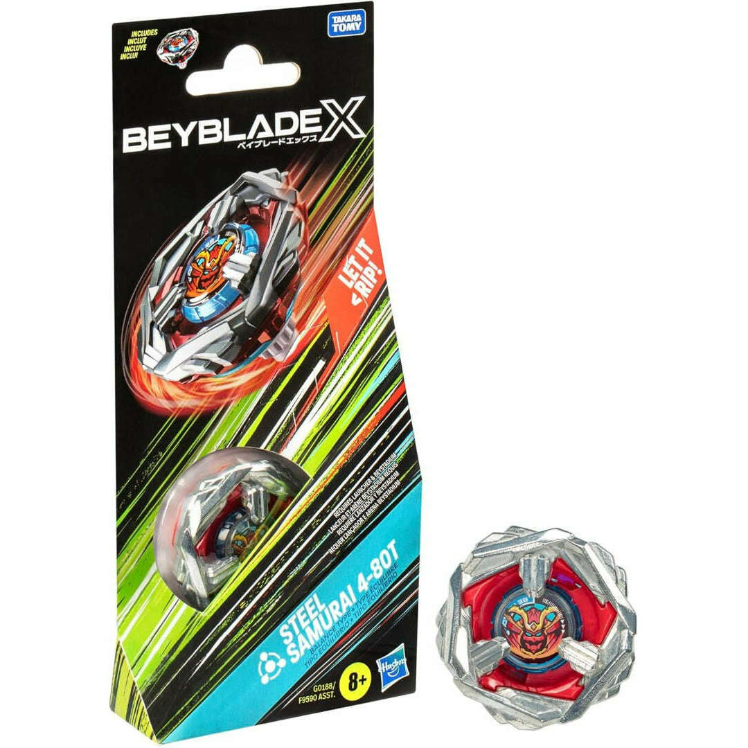 Toys N Tuck:Beyblade X Booster Pack Steel Samurai 4-80T,Beyblade