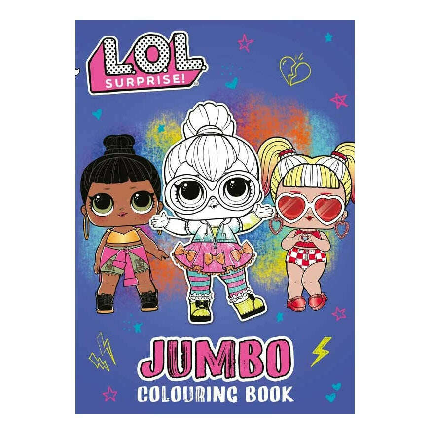 Toys N Tuck:Jumbo LOL Surprise! Colouring Book,Alligator Books