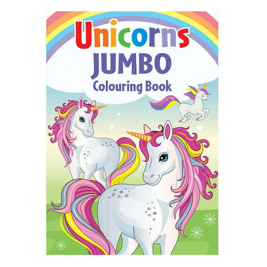 Toys N Tuck:Jumbo Unicorn Colouring Book,Alligator Books