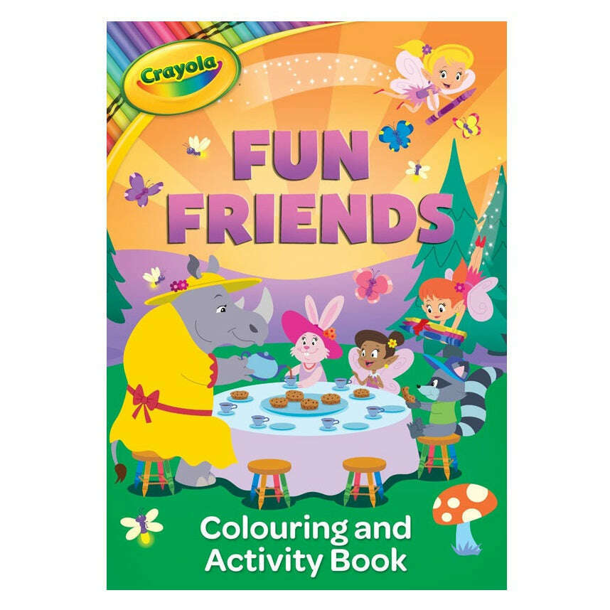 Toys N Tuck:Crayola Fun Friends Colouring and Activity Book,Alligator Books