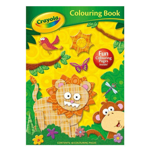 Toys N Tuck:Crayola Jungle Adventures Colouring Book,Alligator Books