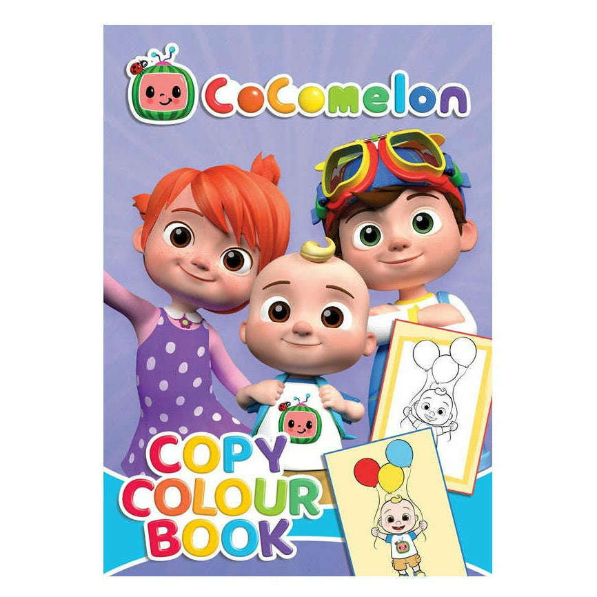 Toys N Tuck:Cocomelon Copy Colour Book,Alligator Books